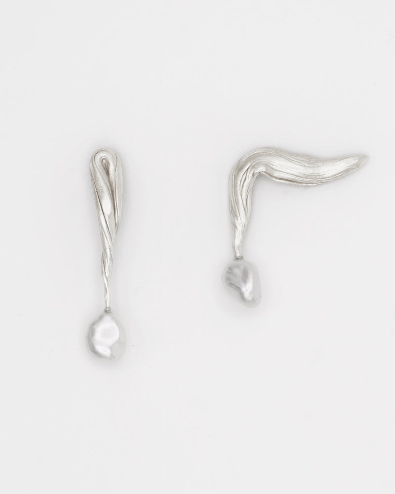 IPE EARRINGS SILVER