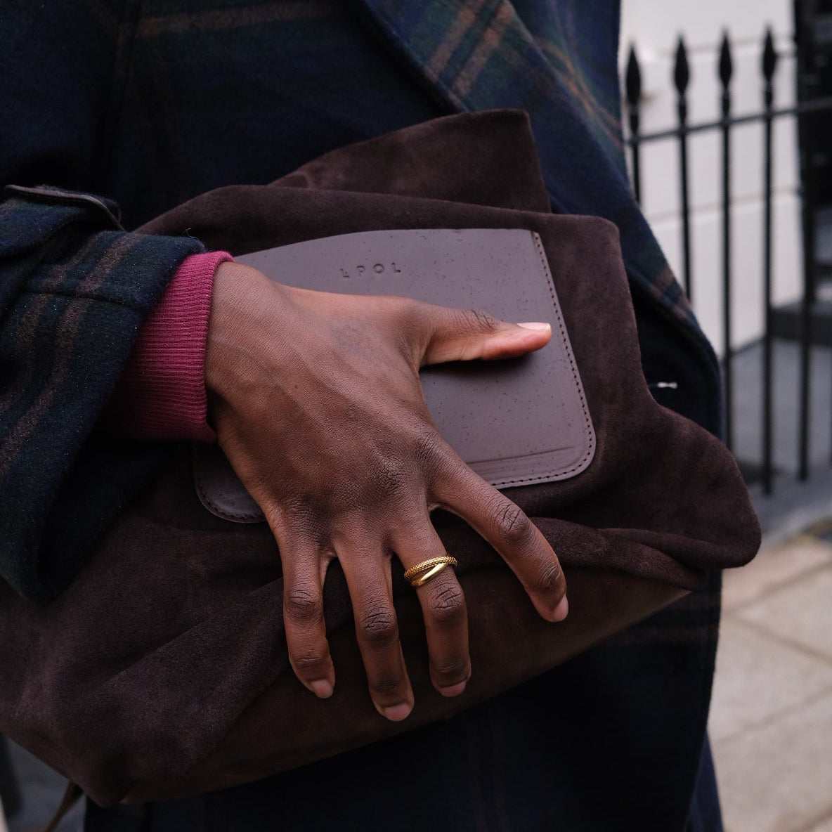 Huxley Suede Tote