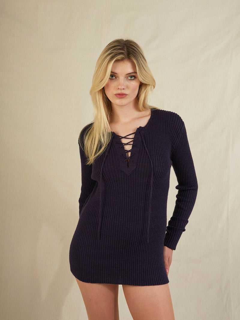 Jane Safari Top in Navy