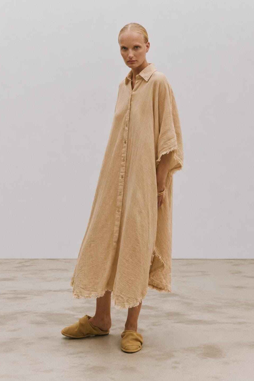 JONDAL BEACH SHIRT - SAND