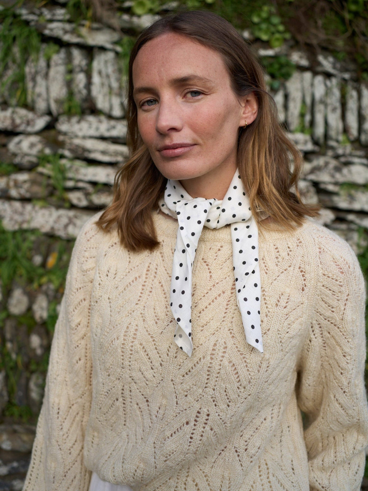 Wyre Jumper in Ecru