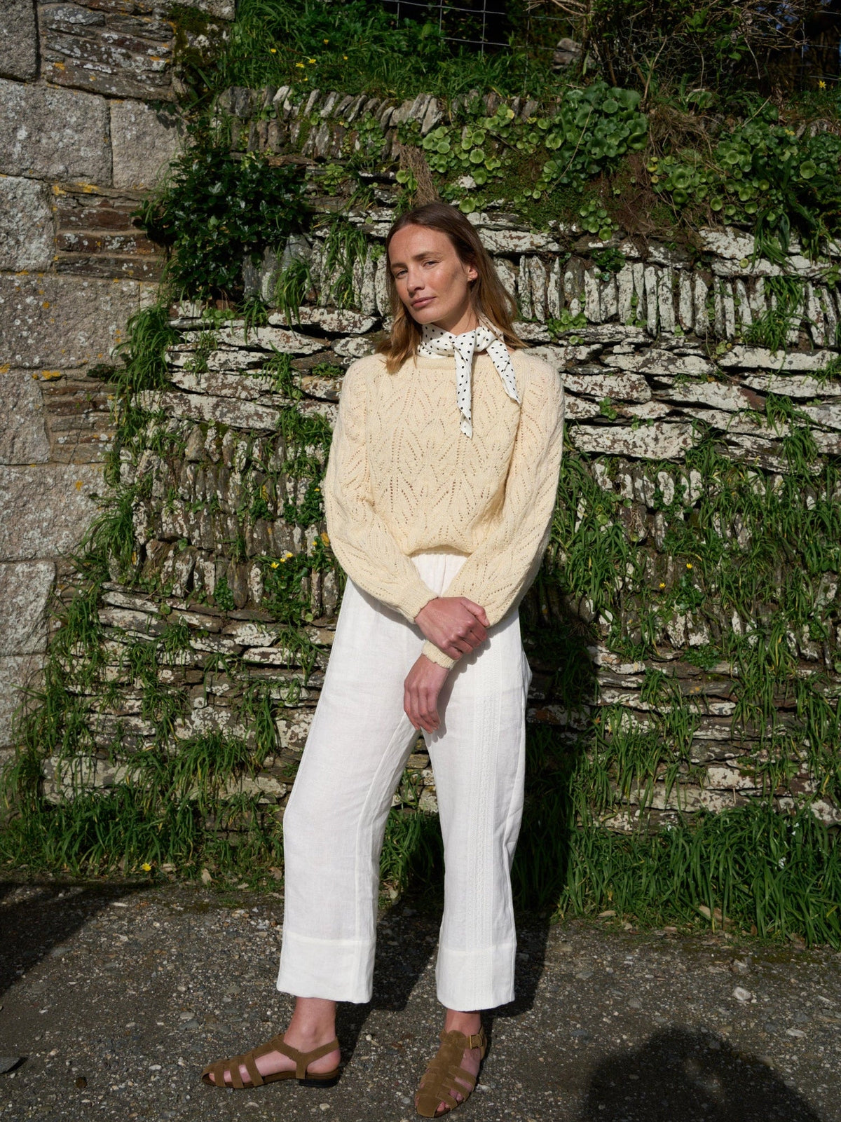Wyre Jumper in Ecru