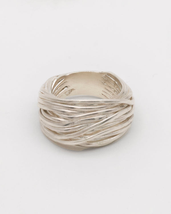 LIANA RING L SILVER