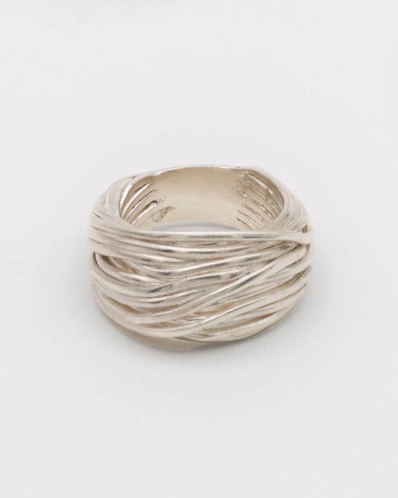 LIANA RING L SILVER