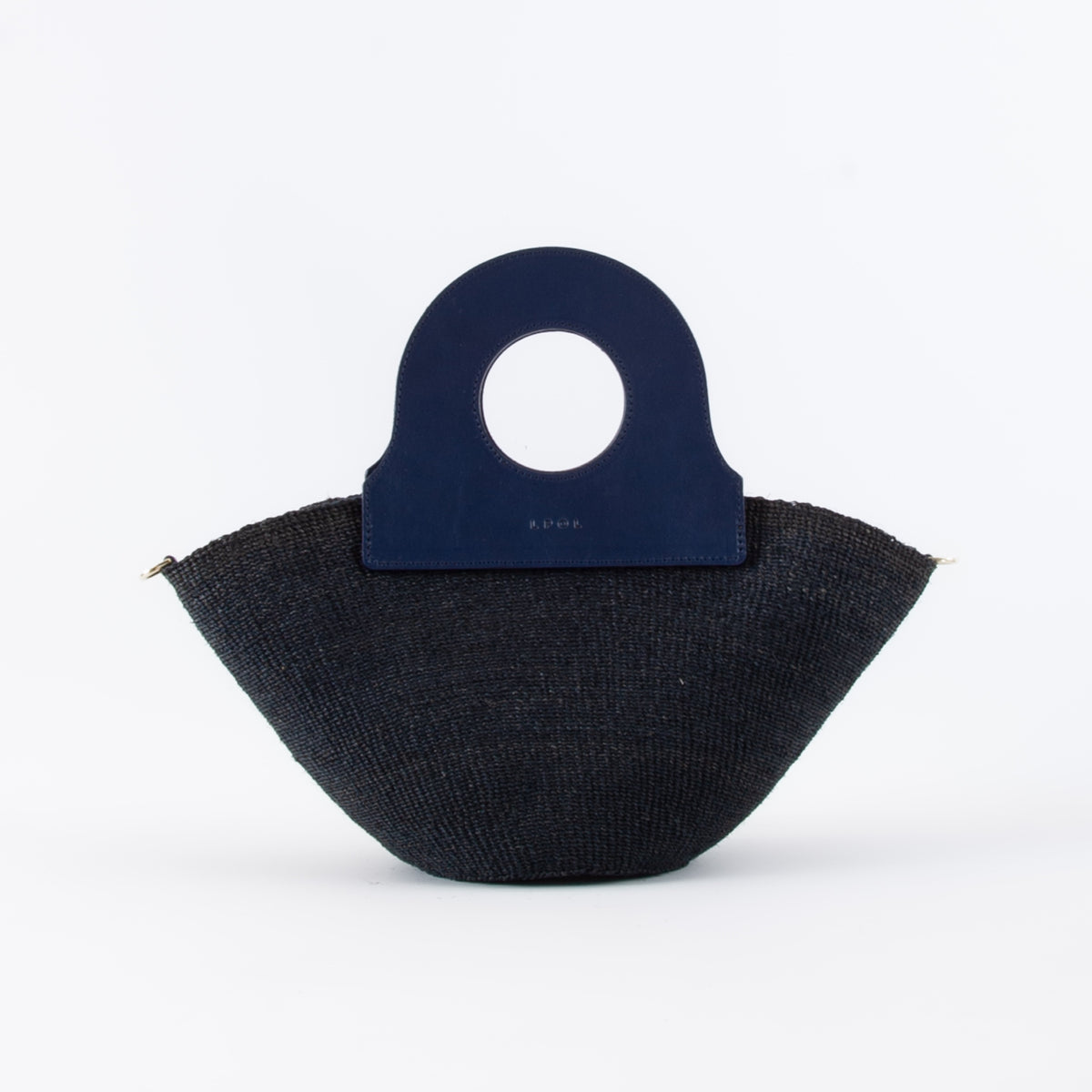 Handheld Basket Black & Navy