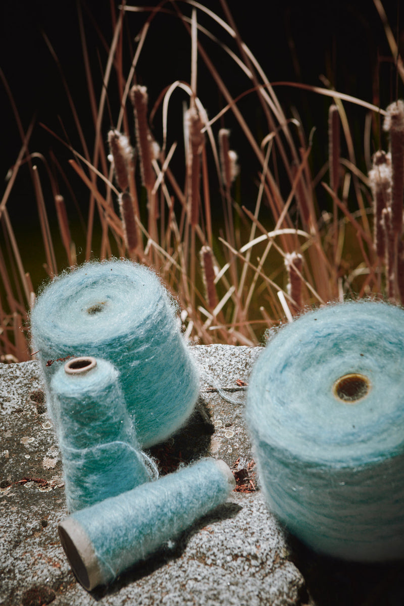 LUCIE Mohair Sweater by Marion Graux x L'Envers - Ice Blue