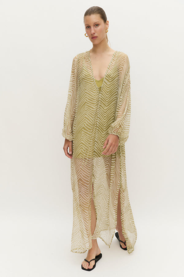 LEA DRESS - IGUANA