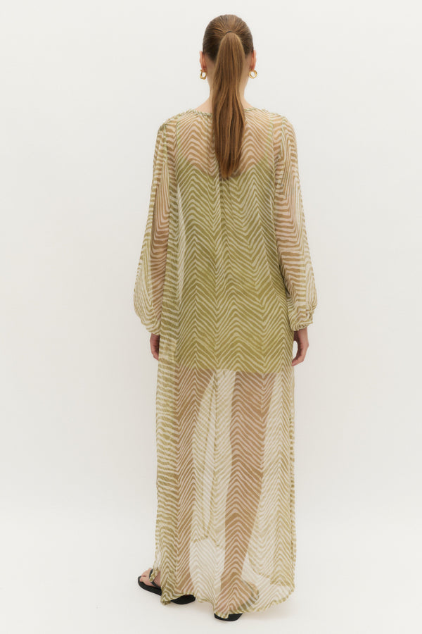 LEA DRESS - IGUANA