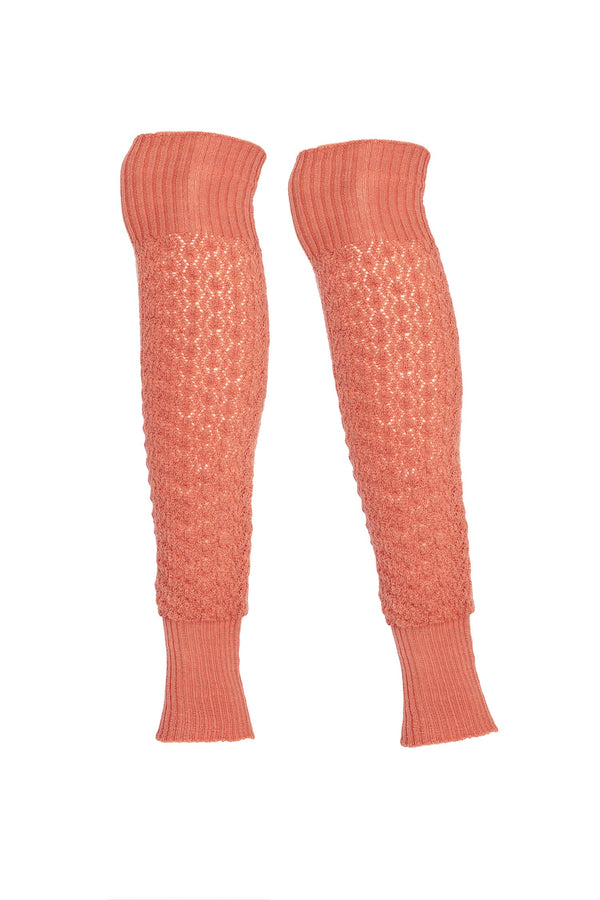 Leg Warmers in Shrimp