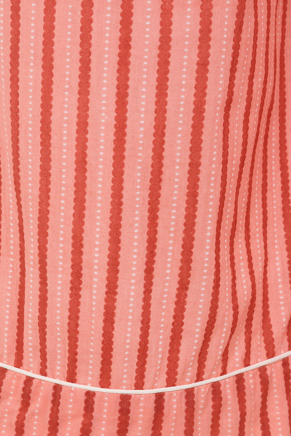 Pink Stripe Long Pyjama Set