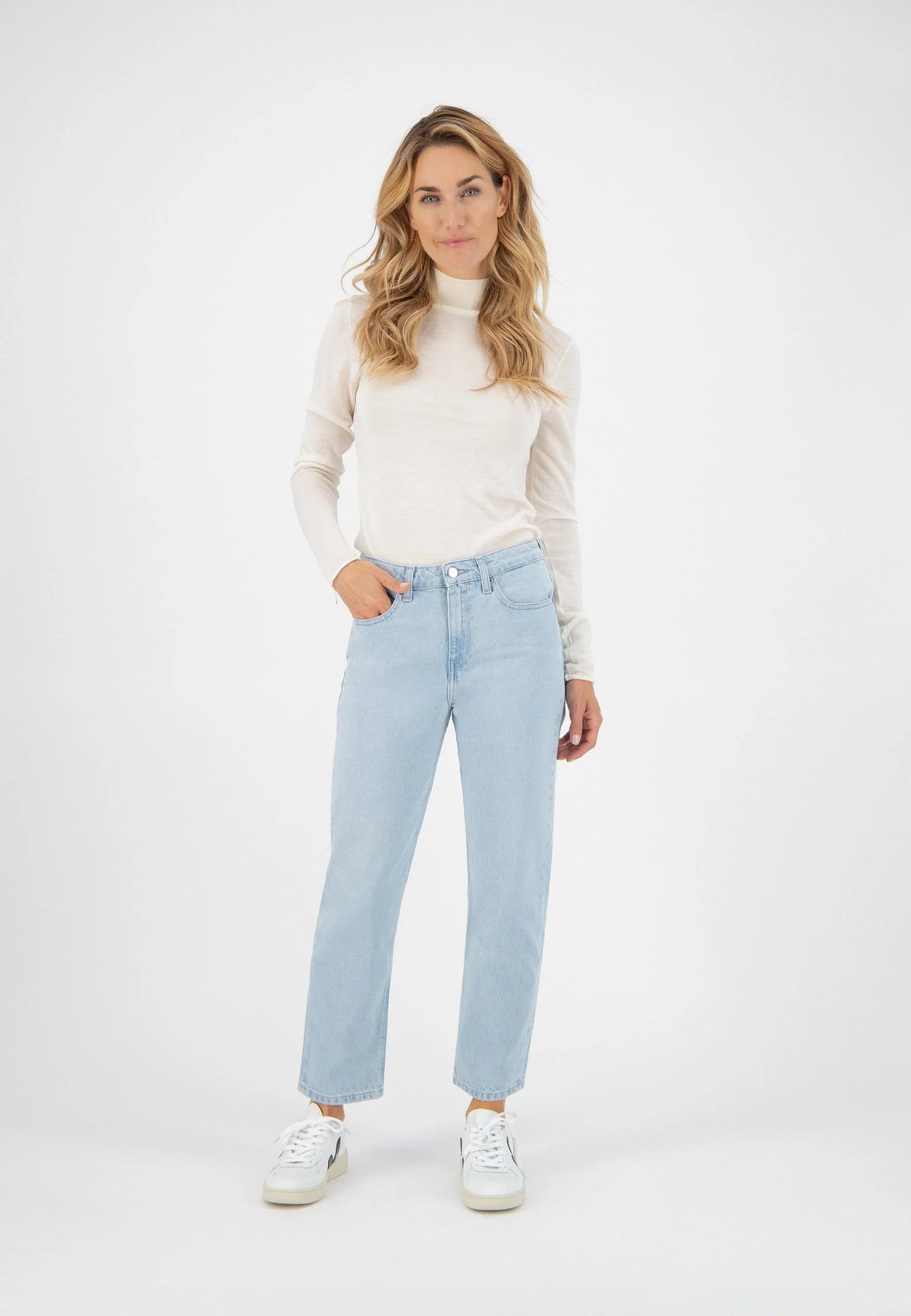 Cropped Mimi Jeans – Sun Stone
