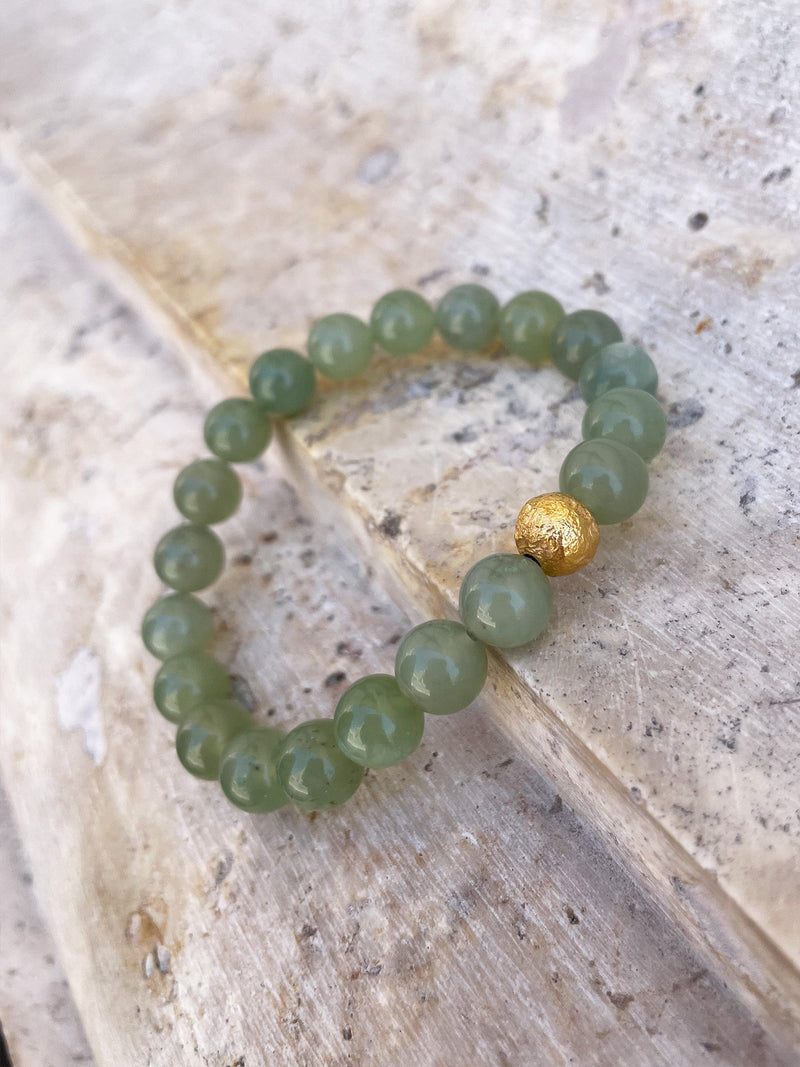 Jade Forest Green Bracelet