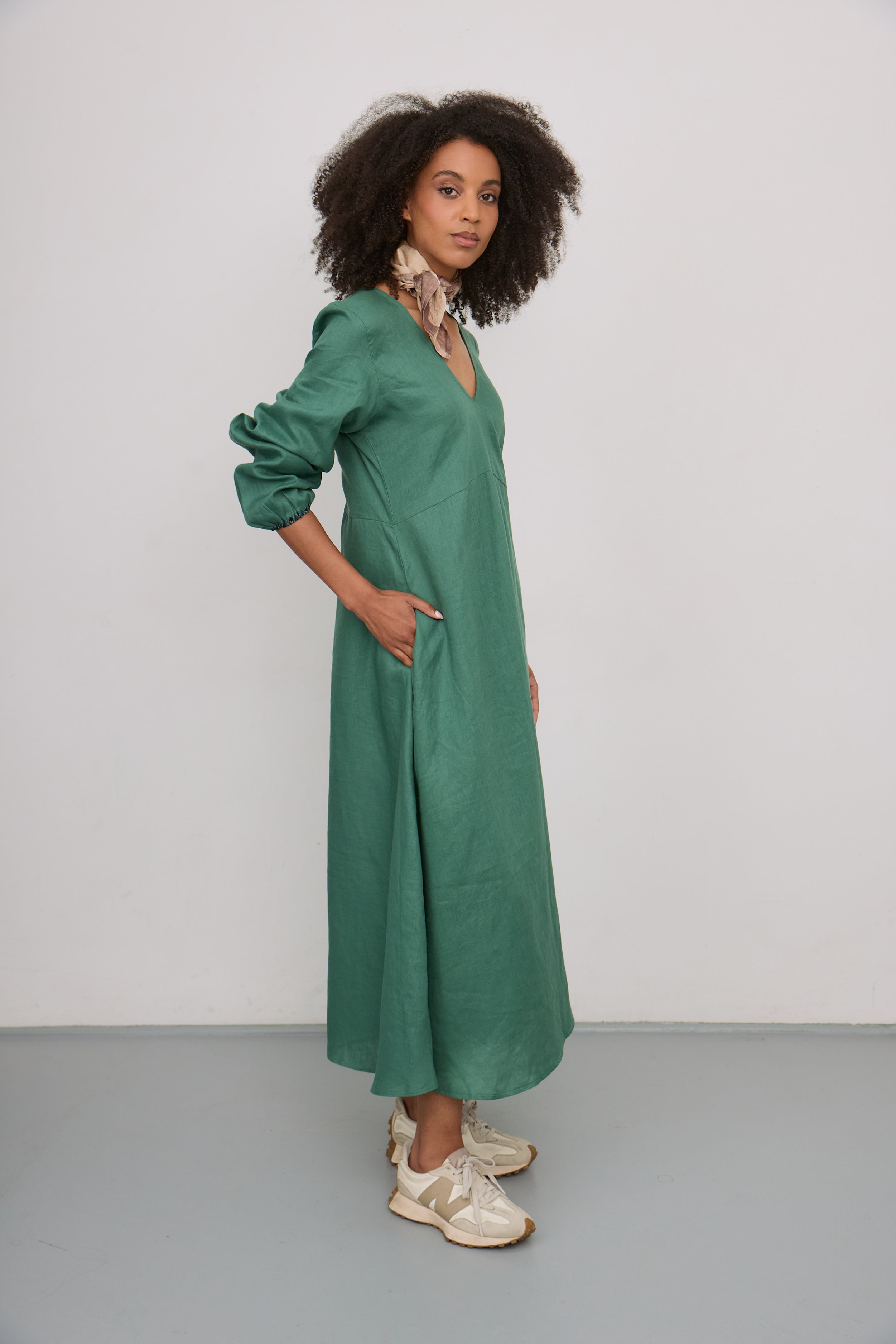 Taitu Linen Dress