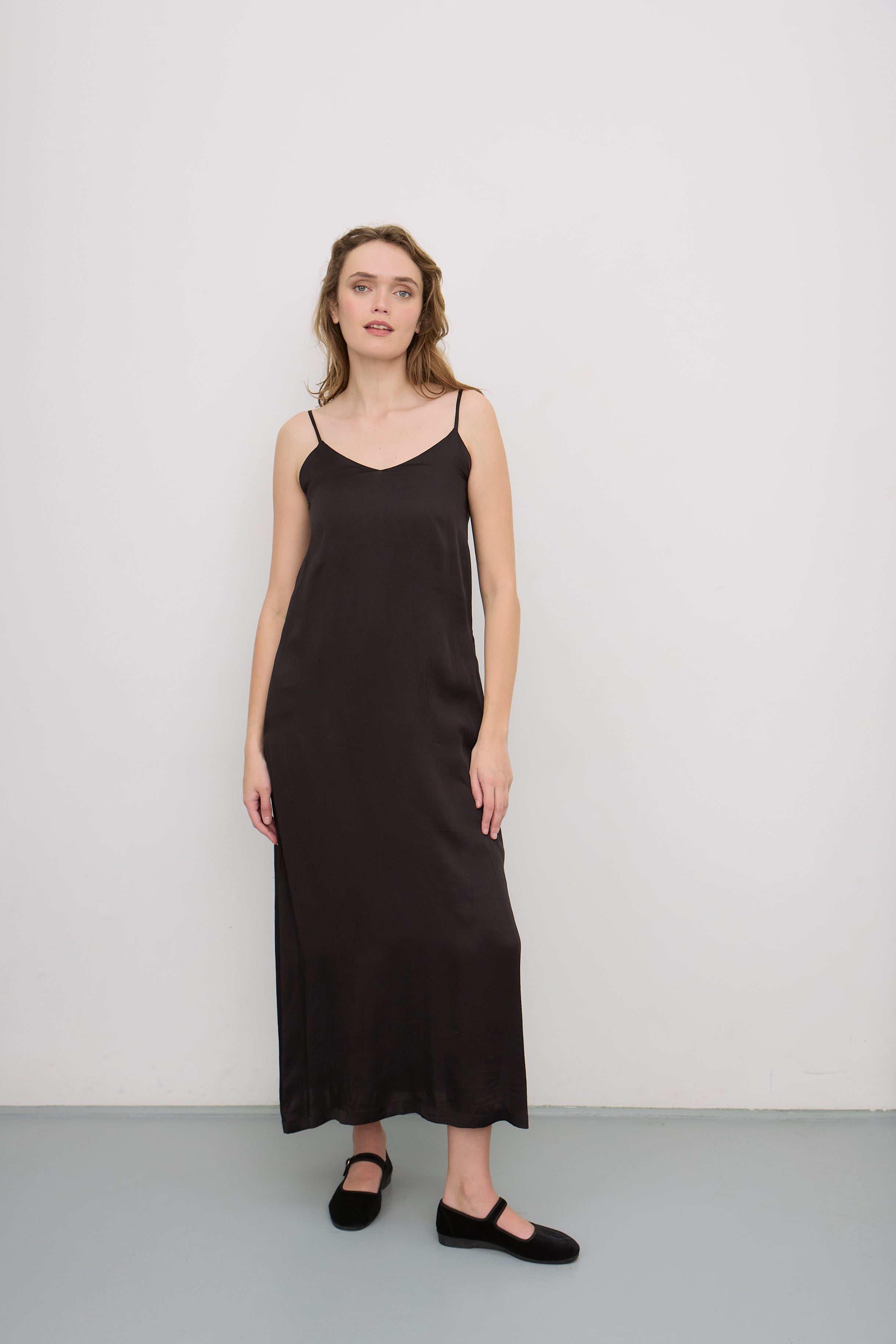 Zafira Silk Slip Dress
