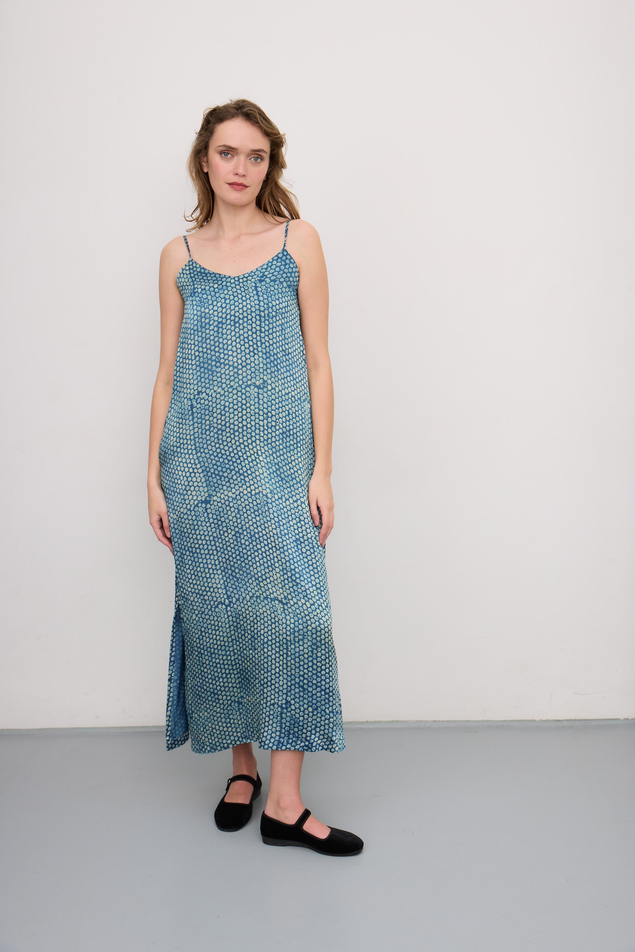 Zafira Silk Slip Dress