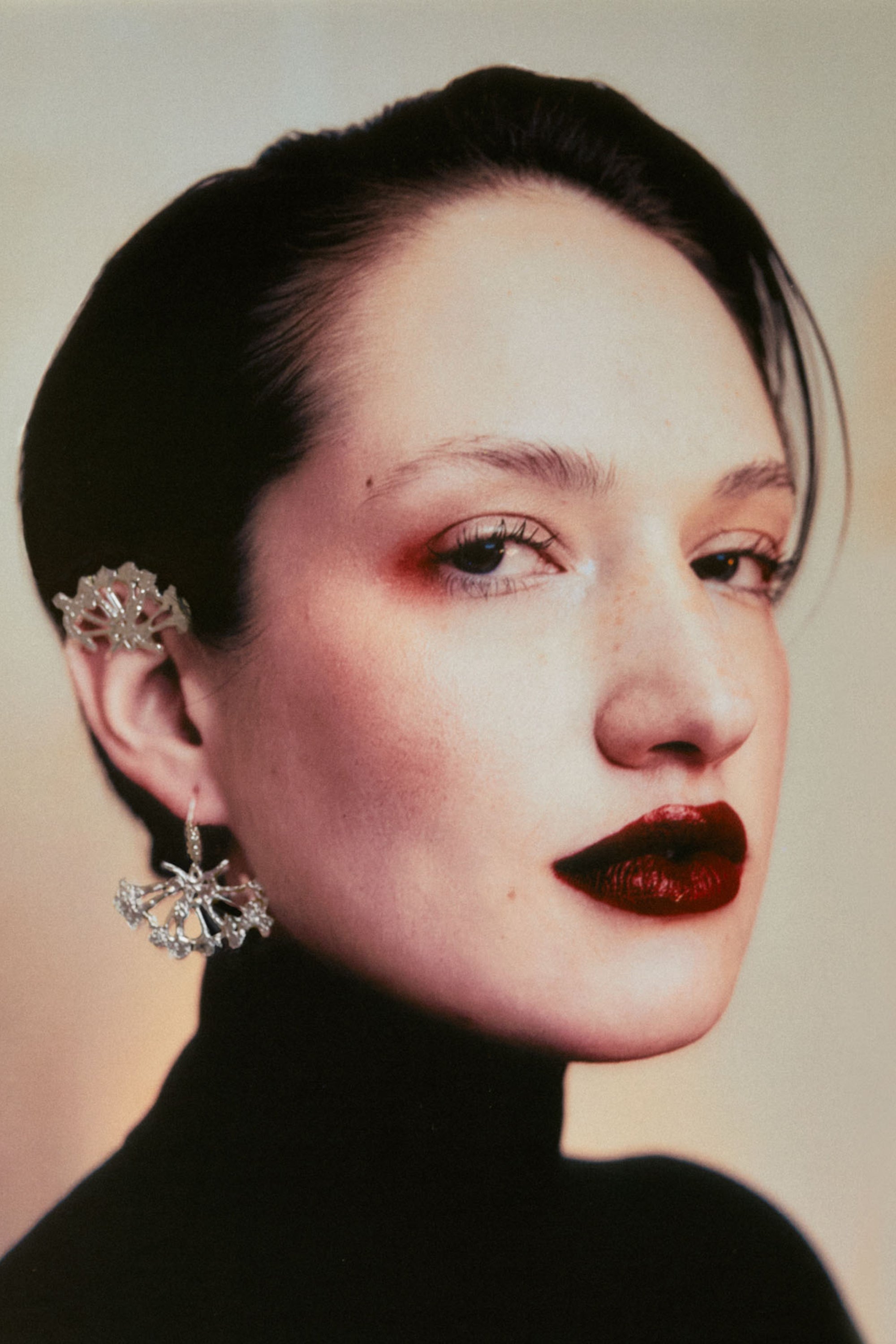 Floral Armour Earrings