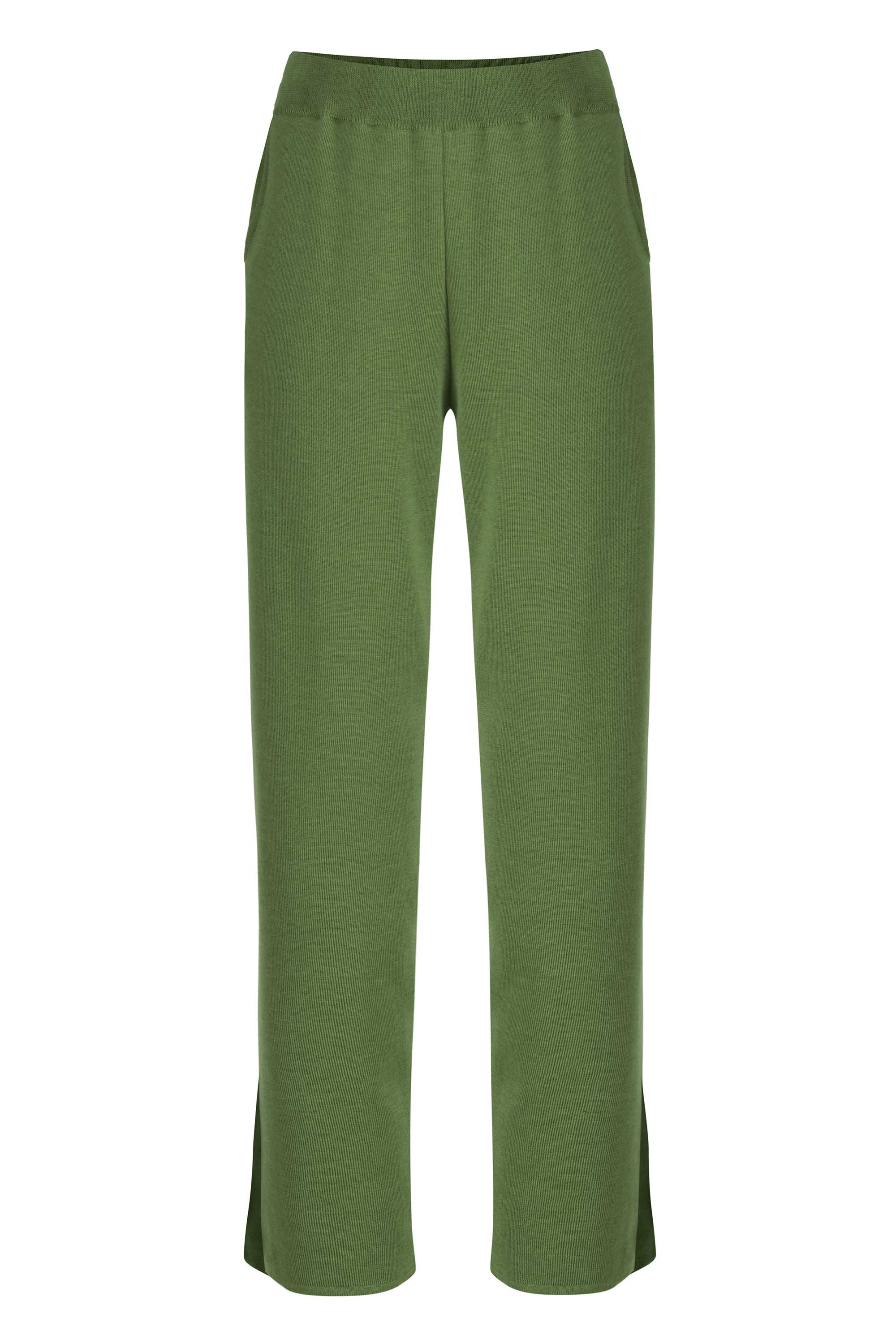 Ora 100% Merino Pants Olive Green