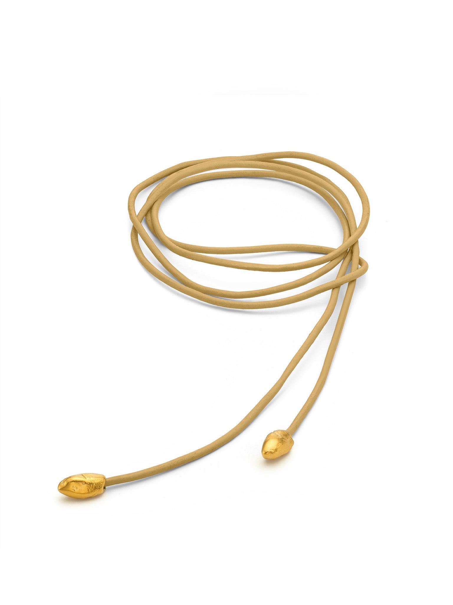 Origin Bow Necklace Gold