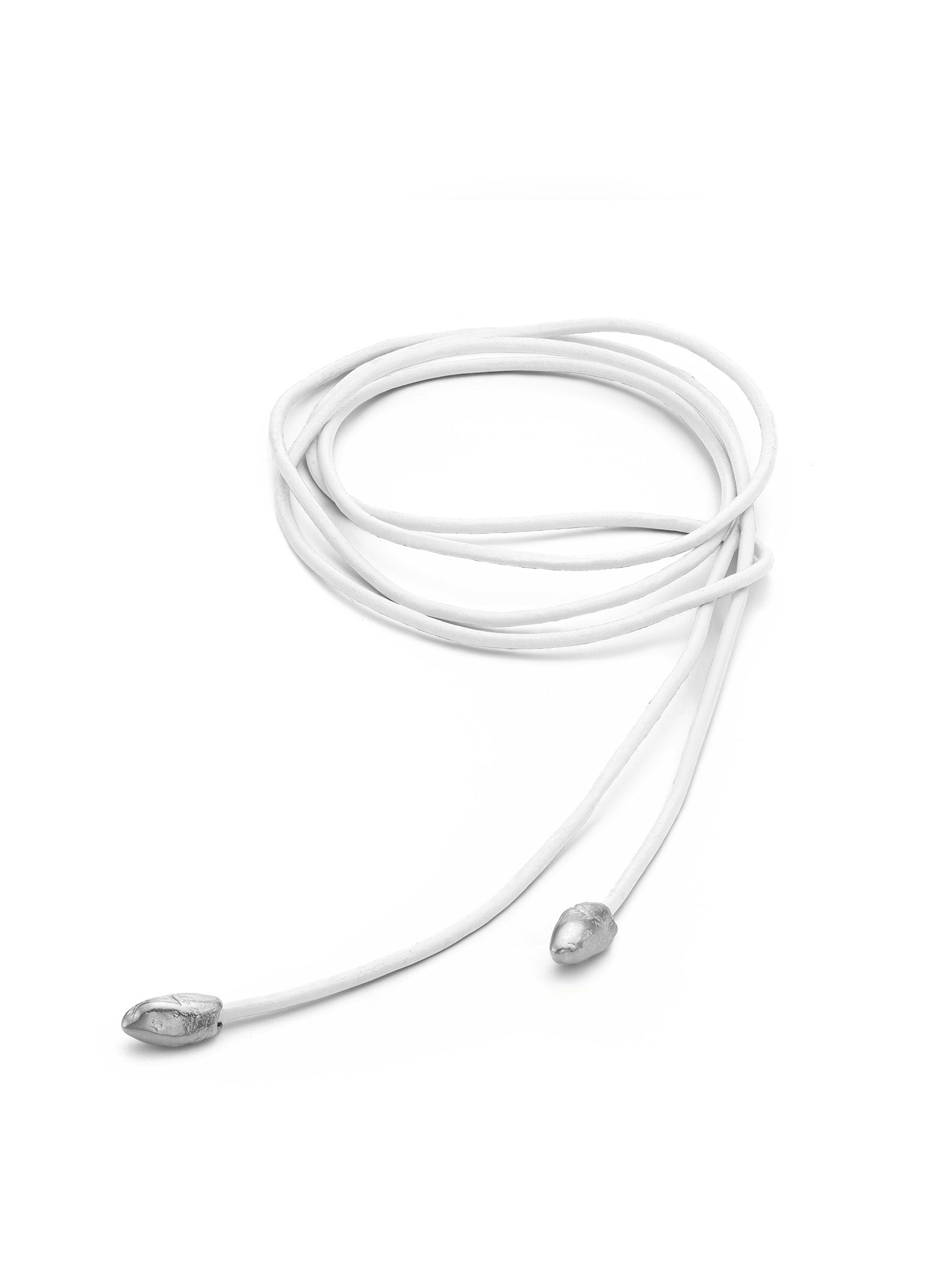 Origin Bow Necklace Silver