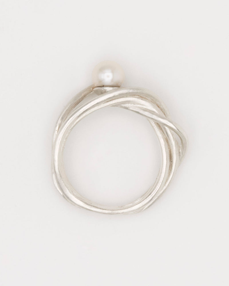 PEROLA LIANA RING SILVER