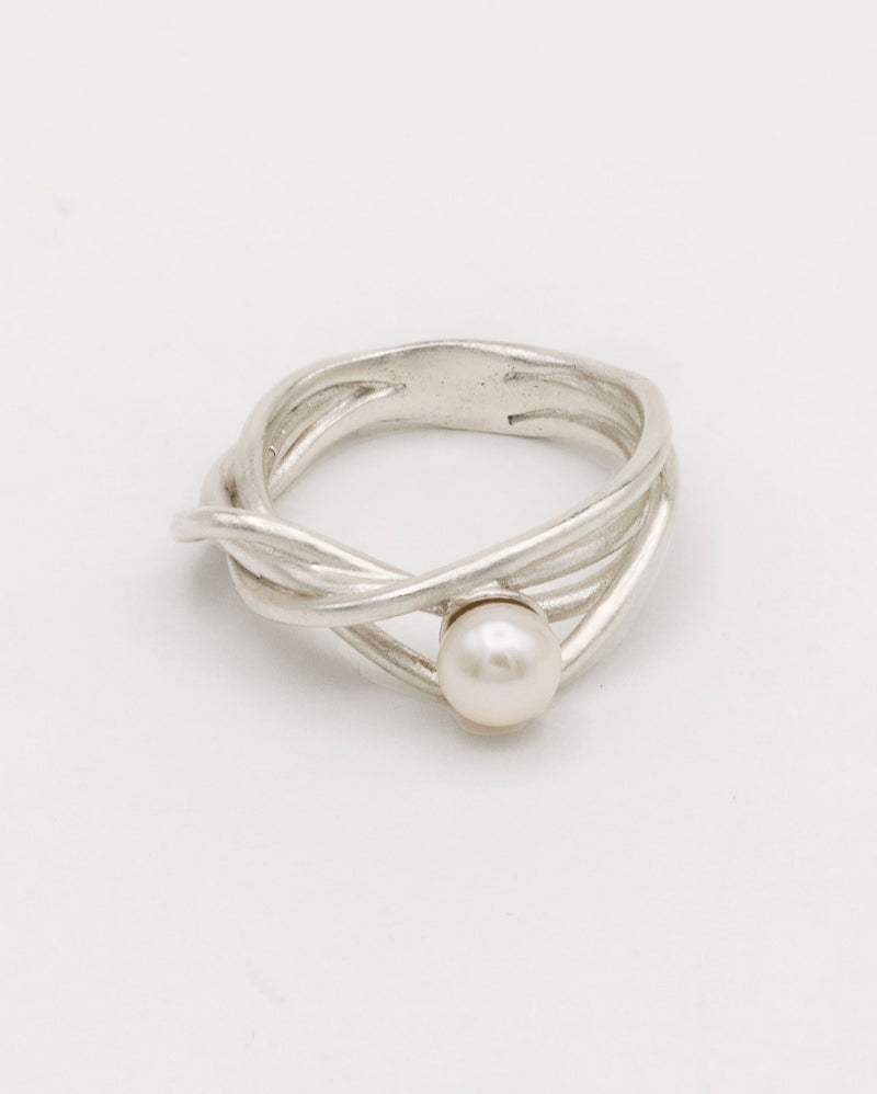 PEROLA LIANA RING SILVER