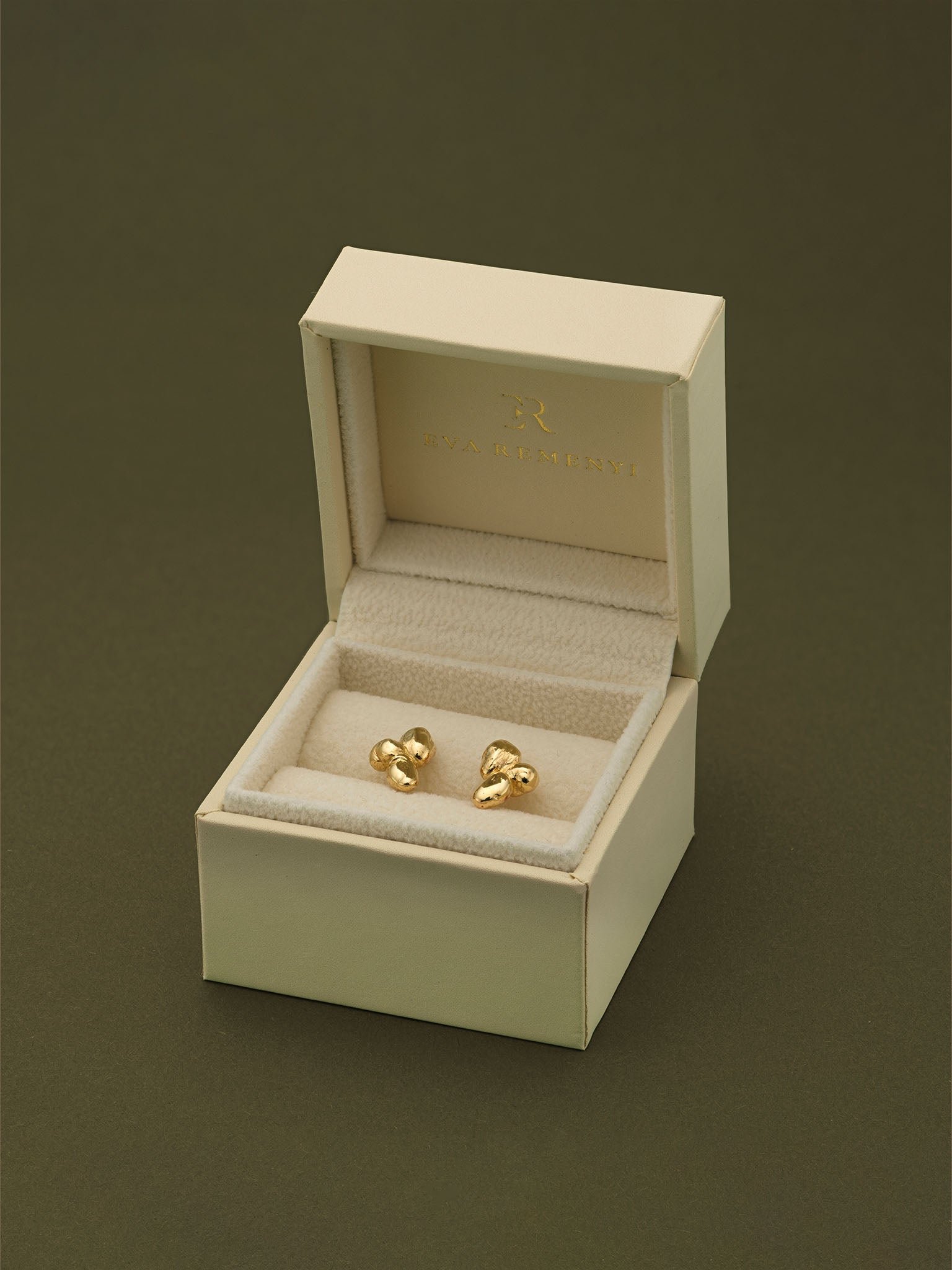 Pebbles Earrings 14k Gold