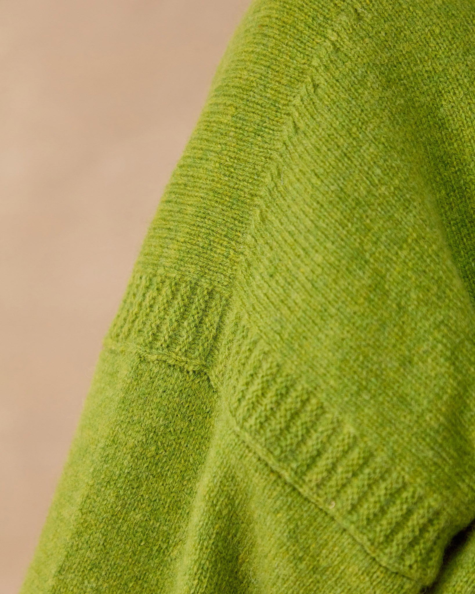 Boxy Cardigan | Chartreuse
