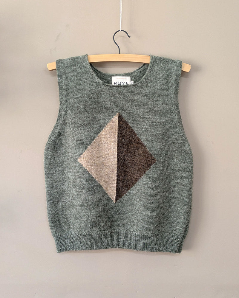Diamond Knitted Top