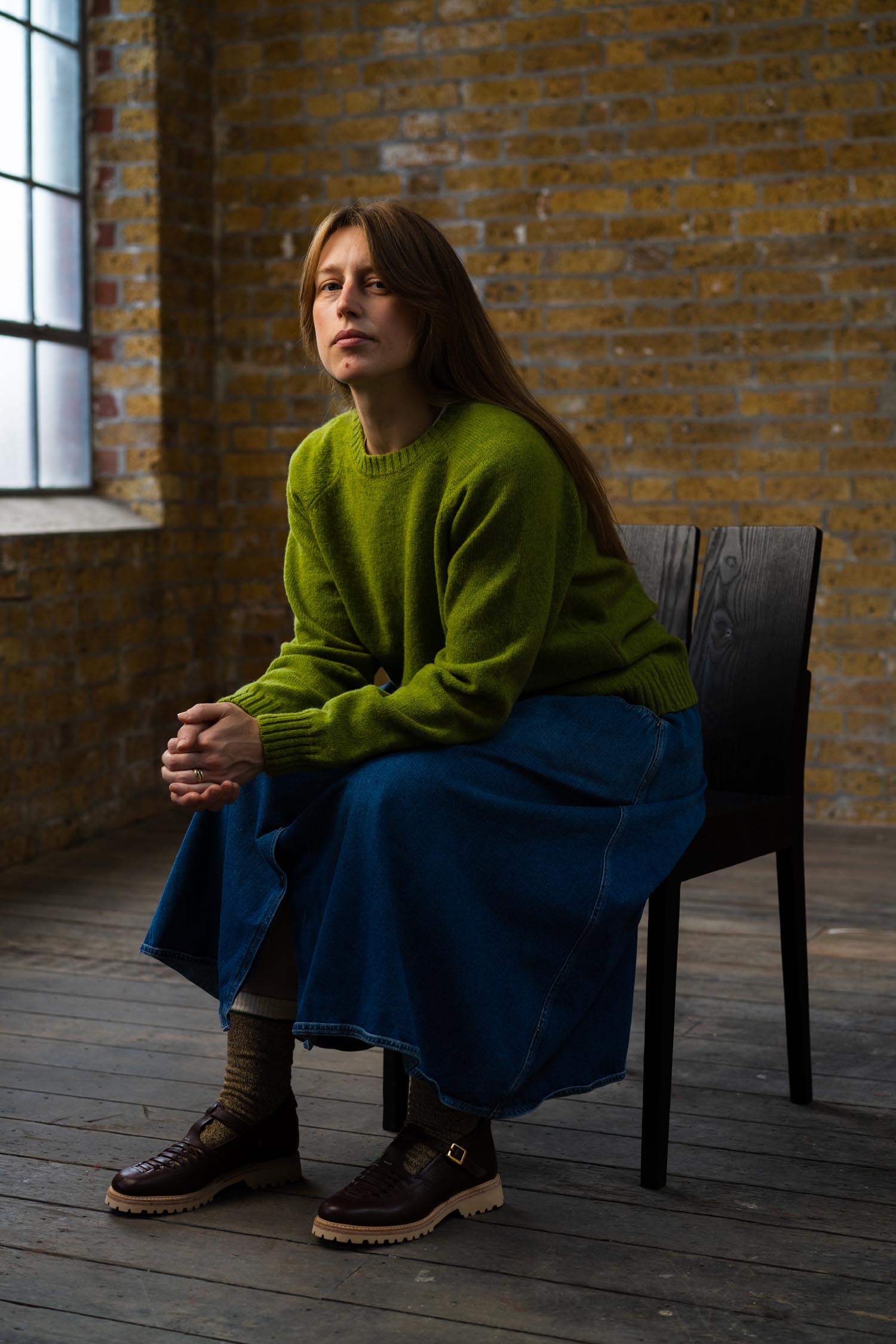 The Raglan Jumper | Chartreuse