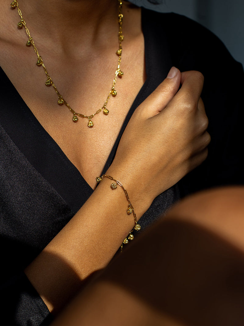 Archaic Chain Necklace Gold