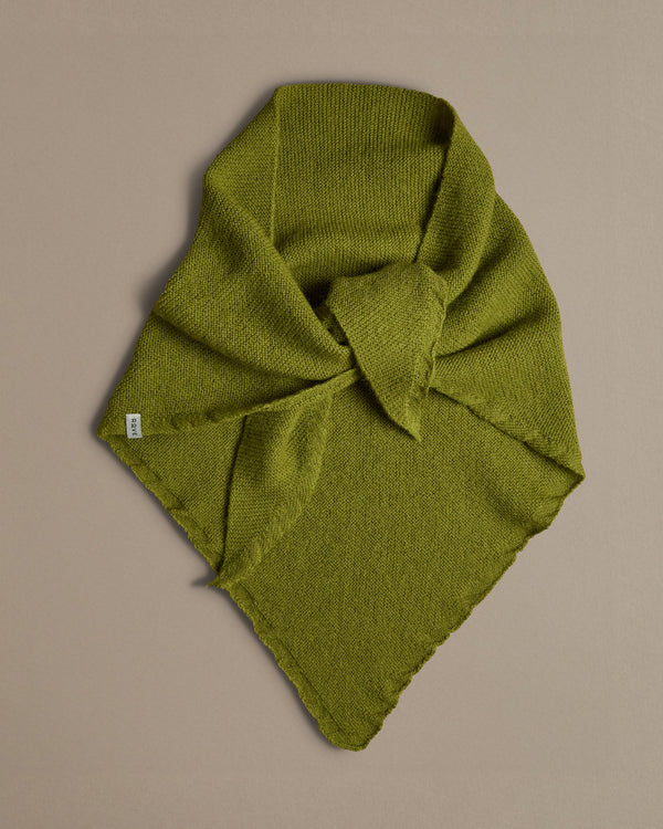 Triangle Scarf | Matcha Green