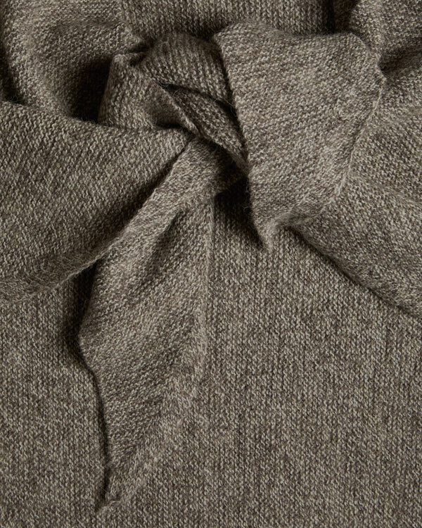 Triangle Scarf | Mushroom Marl