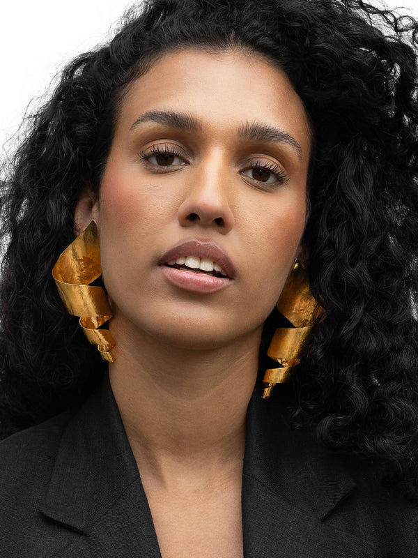 Rustic Twisted Earrings