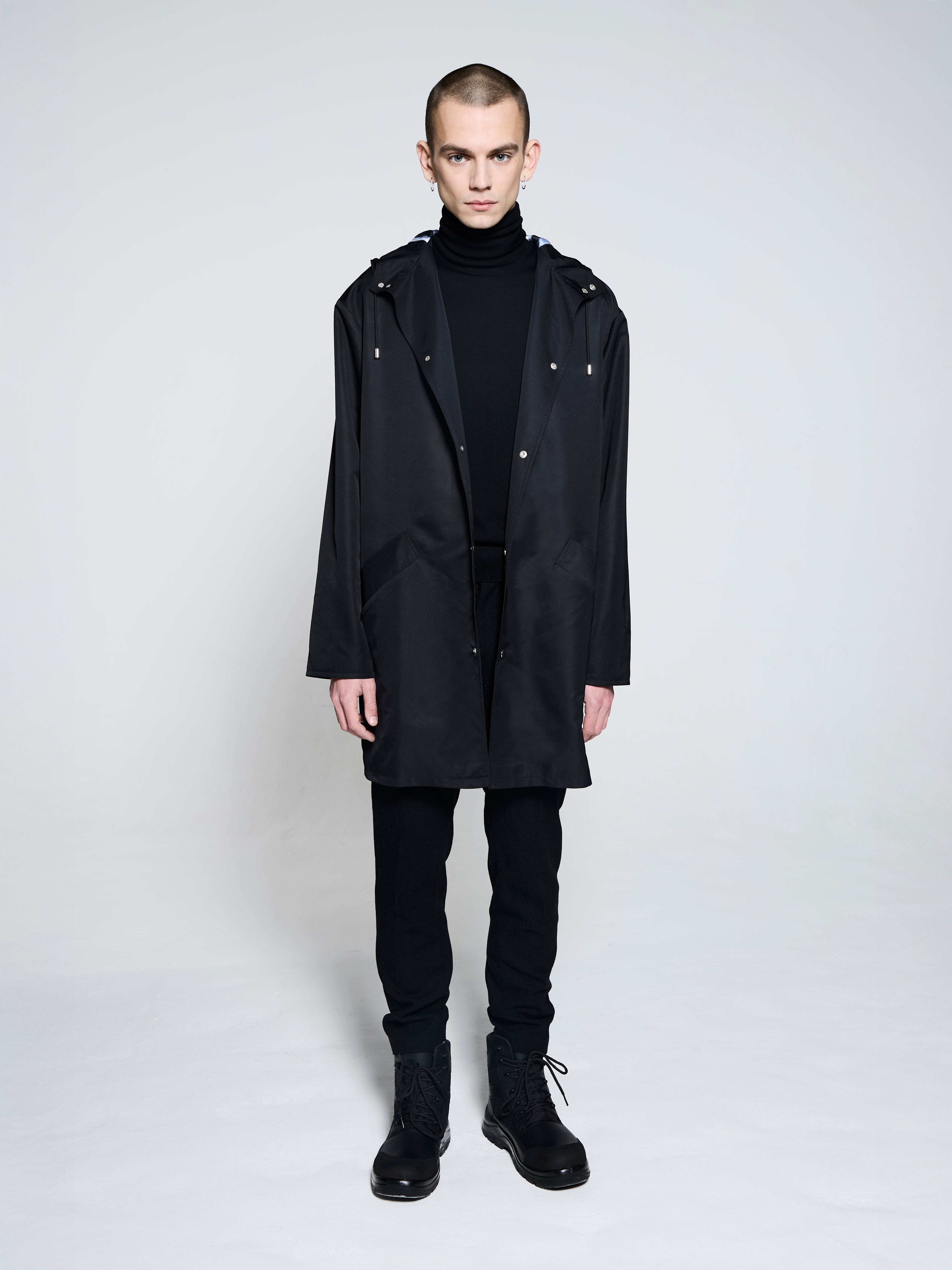 Arctic Optic Hooded Raincoat