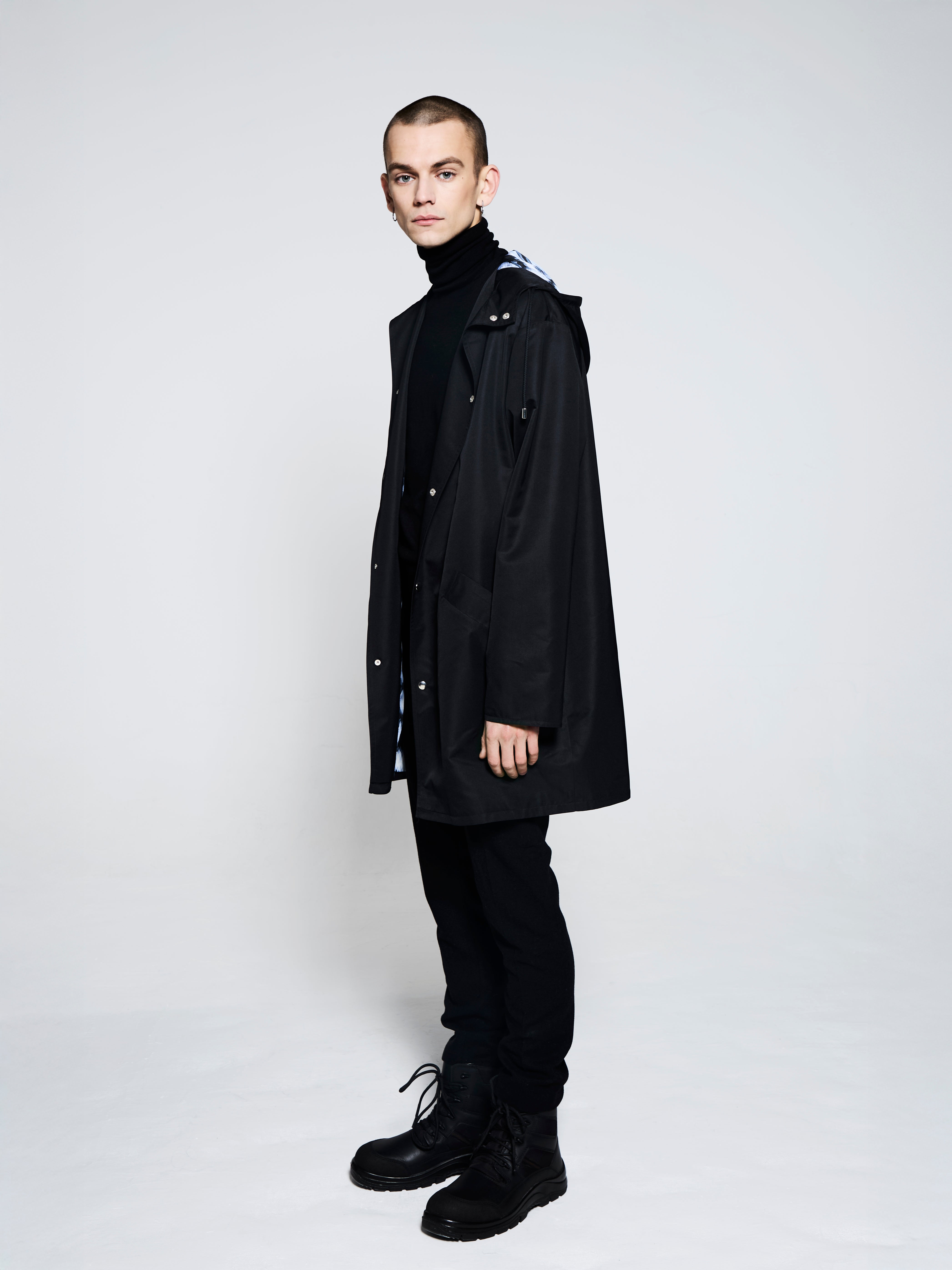 Arctic Optic Hooded Raincoat