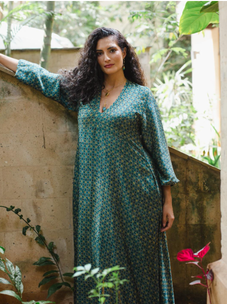 Taitu Silk Dress