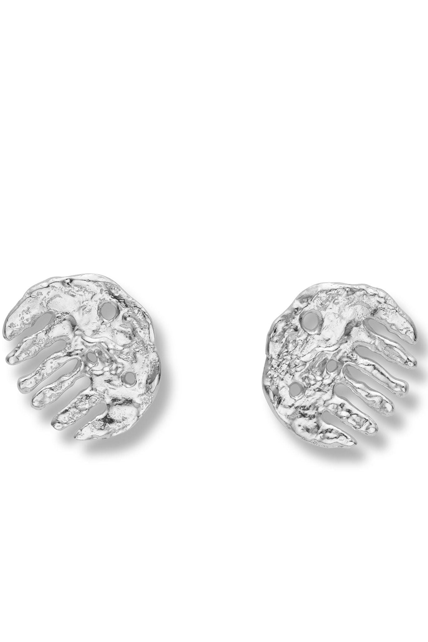 Simon Radvan x Eva Remenyi Comb Earrings Silver