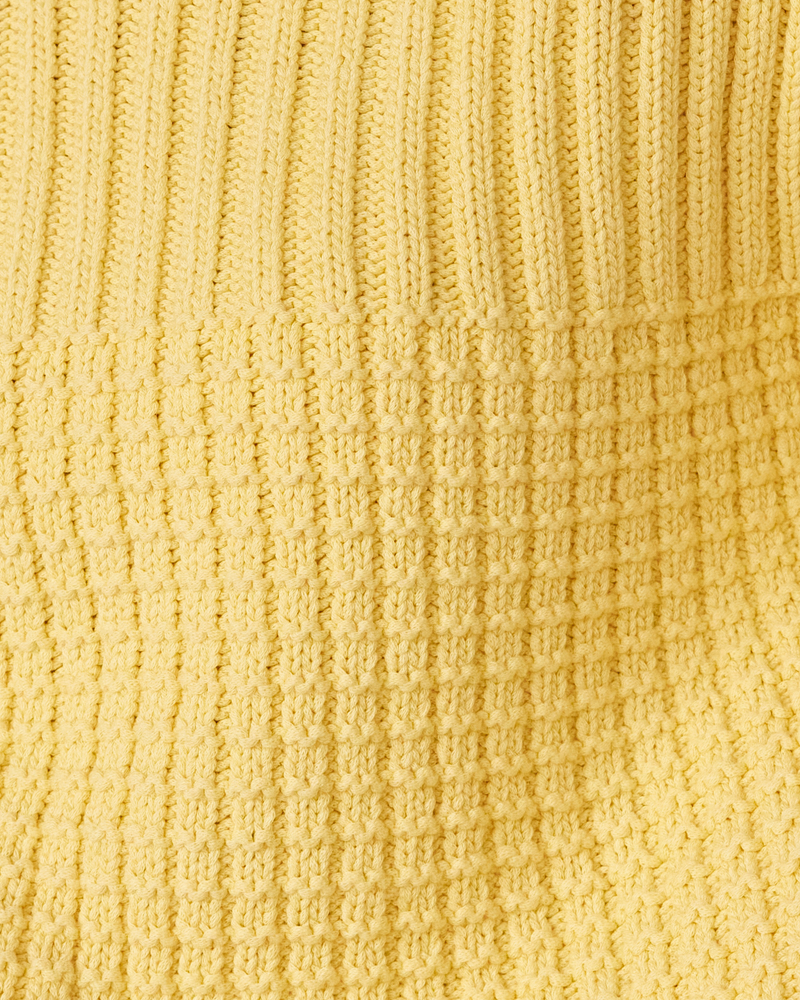 Delčia: Lemon Cotton Sweater