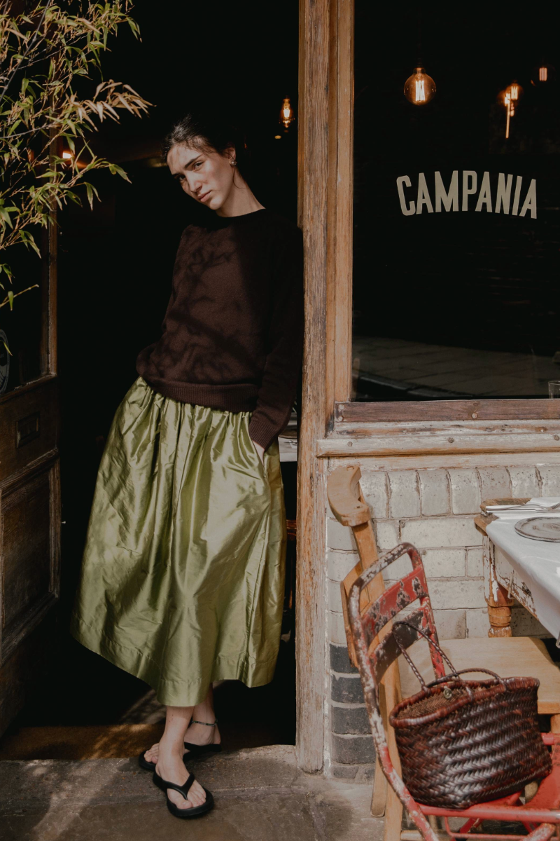 Cashmere Classic Crewneck Truffle Brown