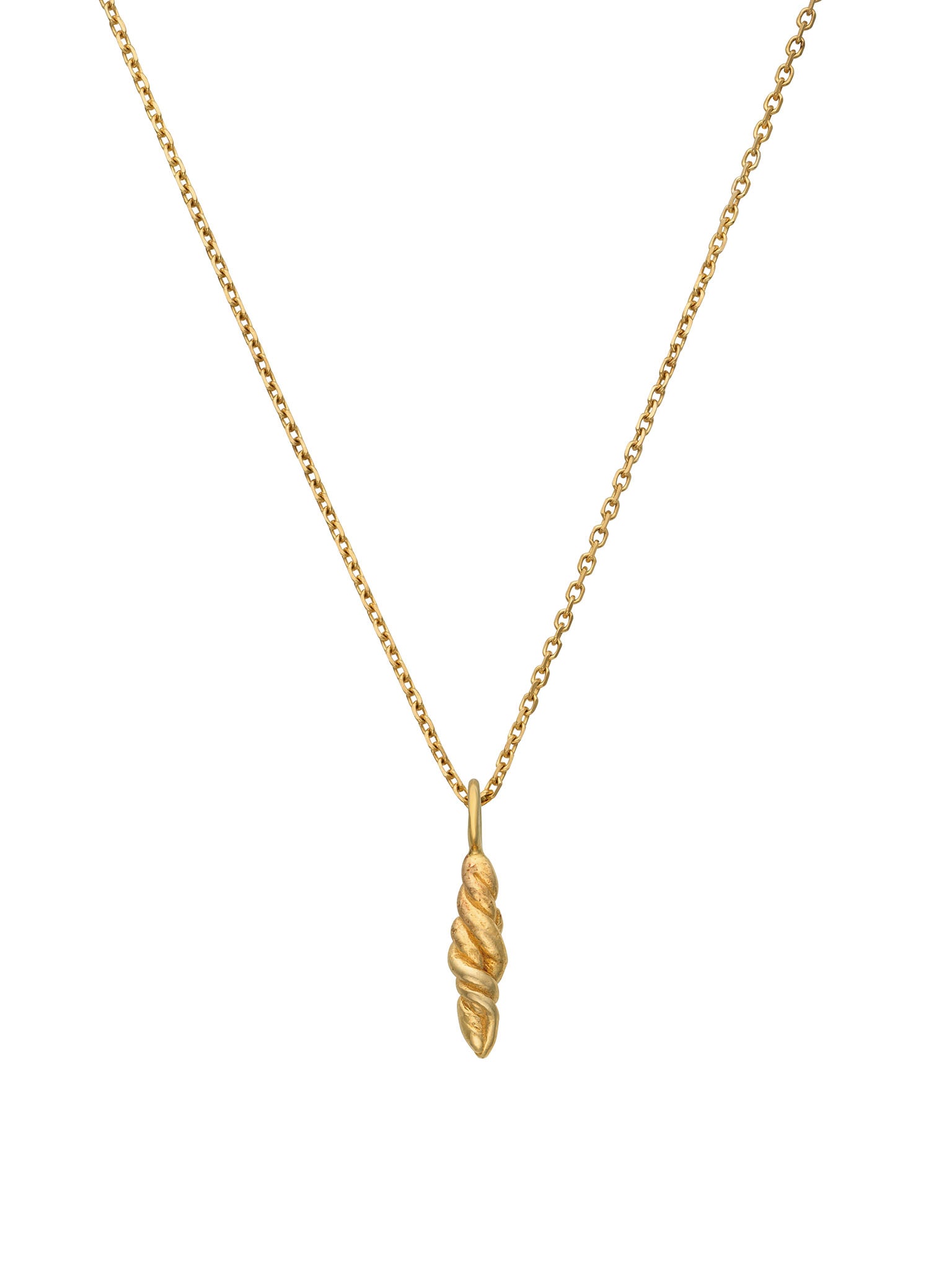 Twirl Necklace 14k Gold