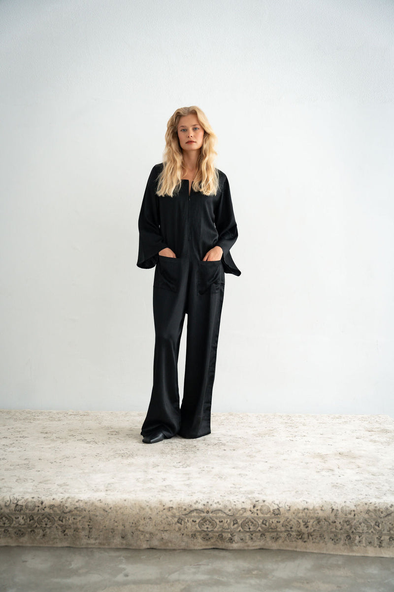 Silk Jumpsuit