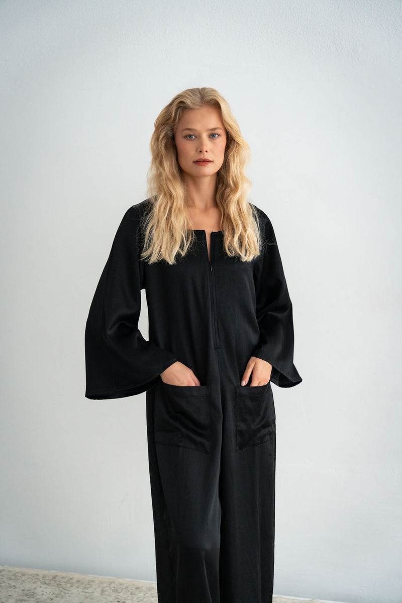 Silk Jumpsuit