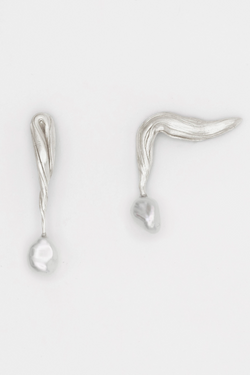 IPE EARRINGS SILVER