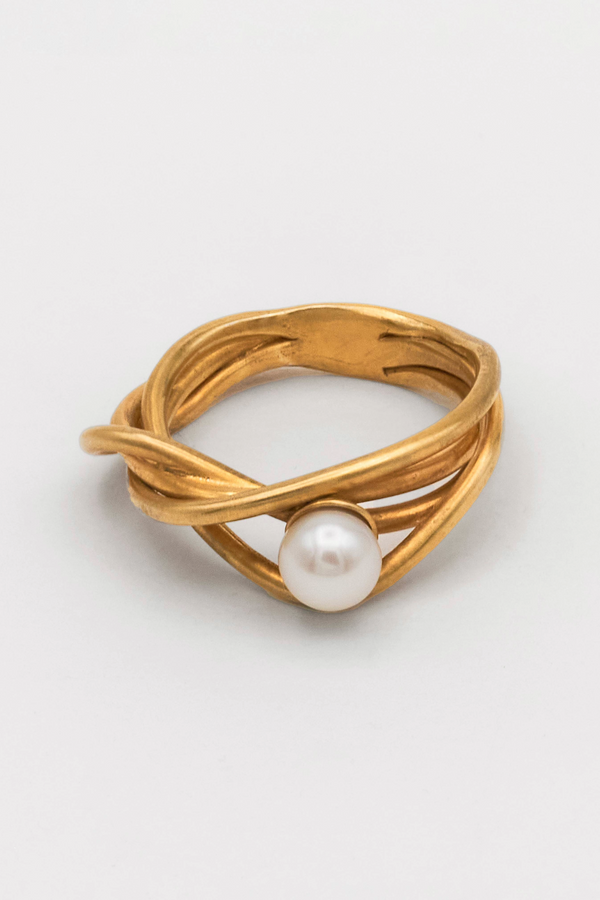 PEROLA LIANA RING GOLD