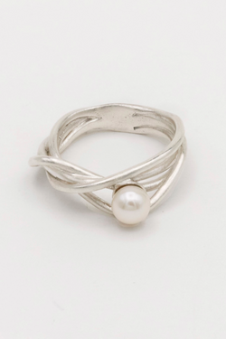 PEROLA LIANA RING SILVER