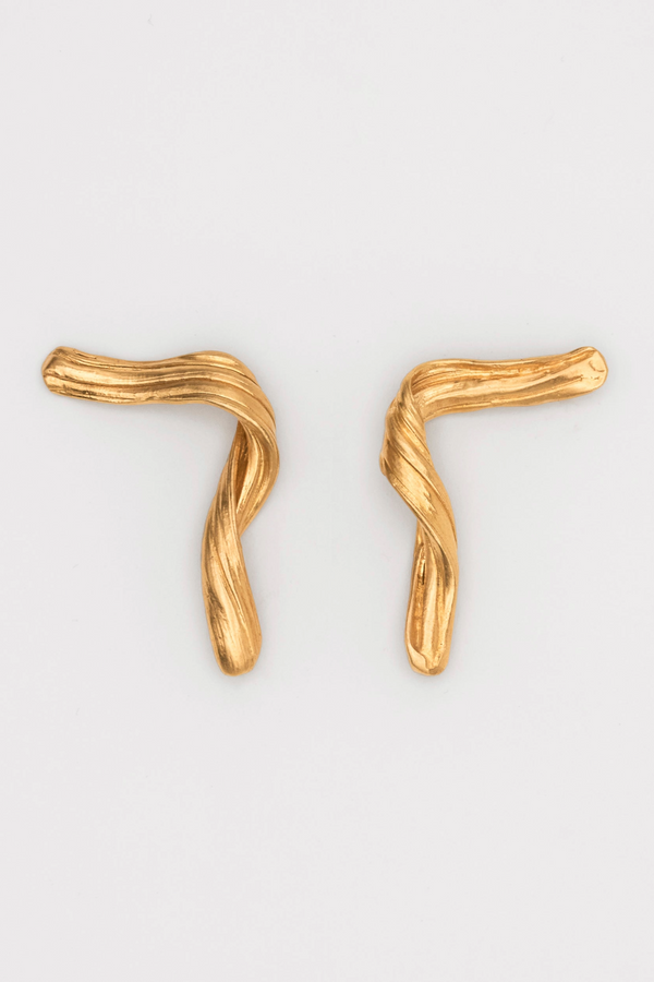 CUMARU EARRINGS GOLD