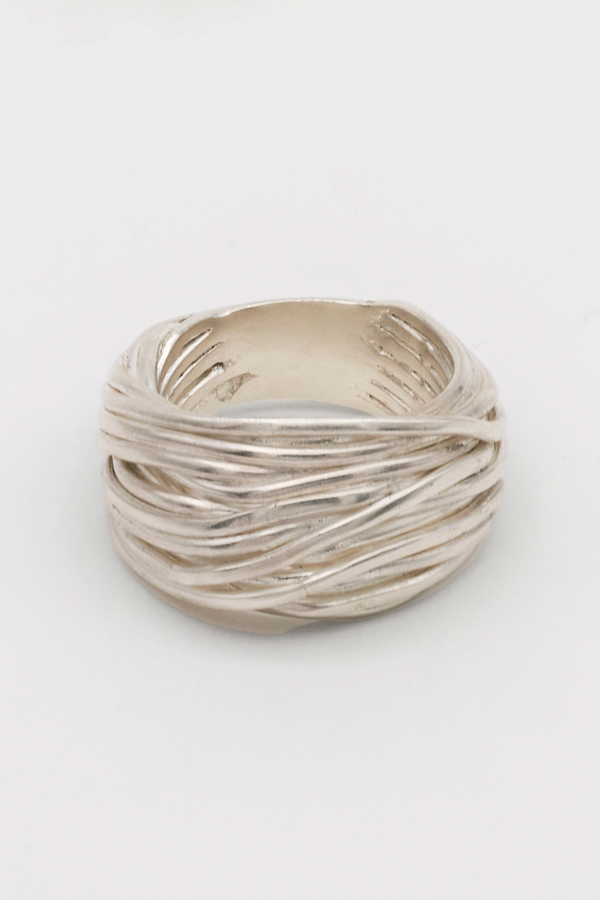 LIANA RING L SILVER