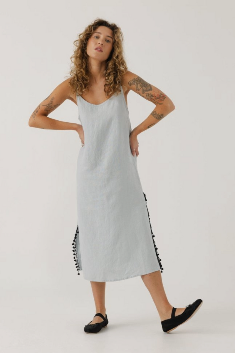 Aguonos: Dew Linen Dress