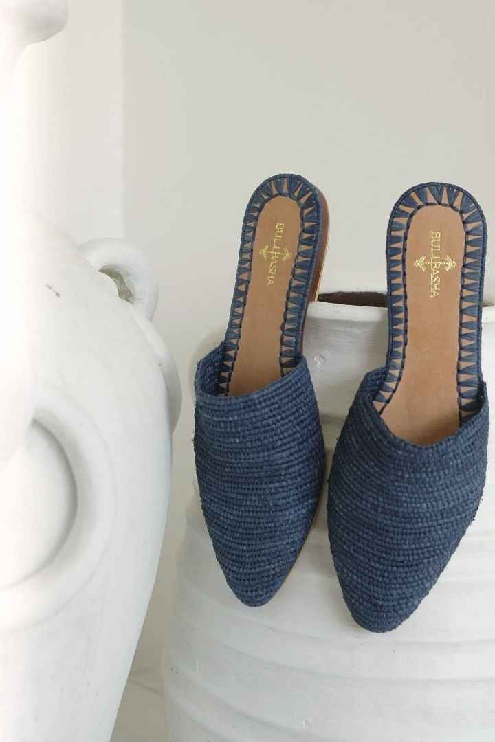 Babouche Women's Slip-Ons Blue