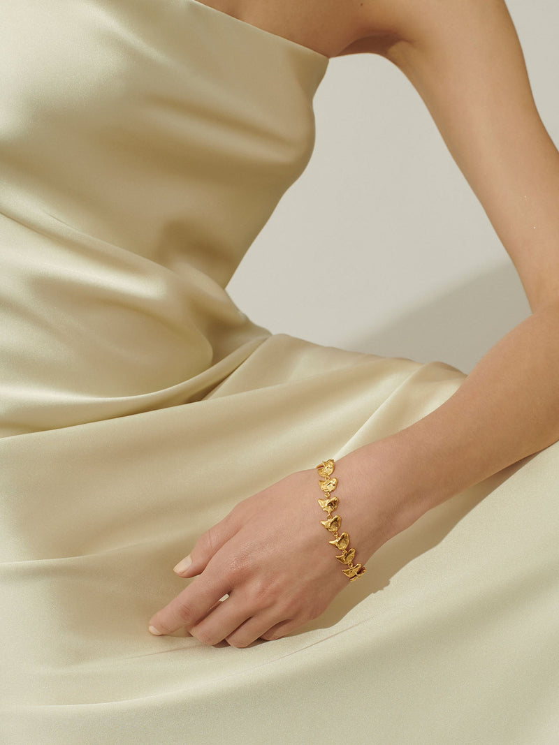 Vacation Sunset Bracelet Gold
